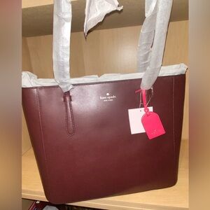 NWT Kate Spade Tote Cherrywood WKR00525